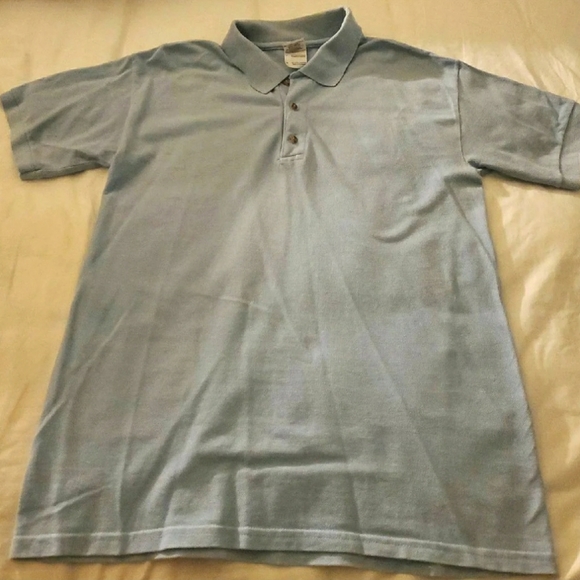 EUC S/S BLUE POLO SHIRT LOT(S, M, 2X) - Picture 4 of 8